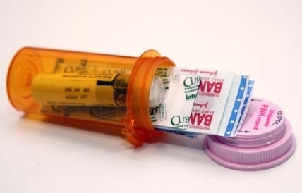 http://www.chasinggreen.org/article/re-use-your-empty-prescription-pill-bottles/